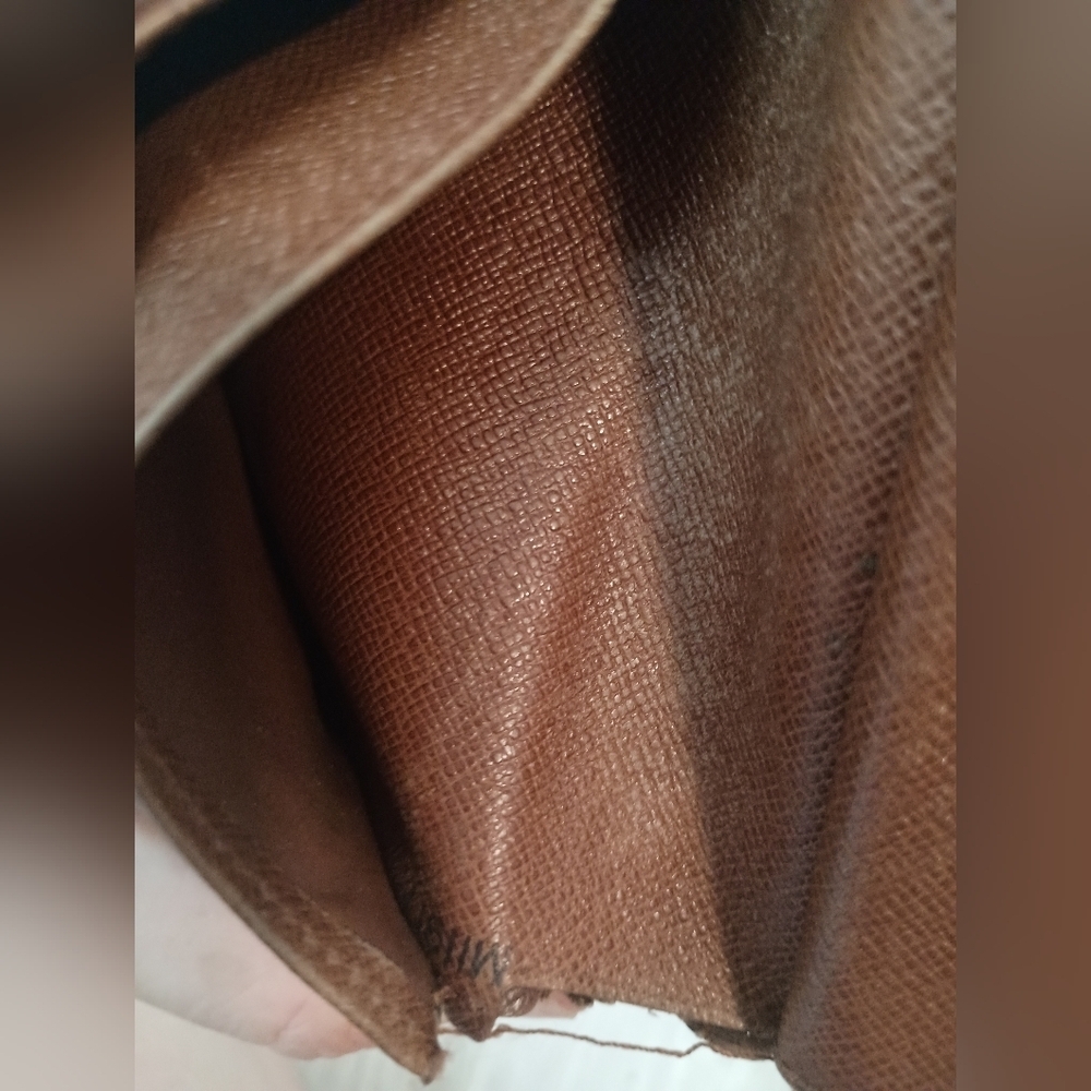 Louis Vuitton French Kiss Damier Ebene Wallet Brown Coated Canvas - Picture 13 of 15